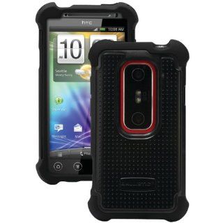 BALLISTIC SA0699 M355 HTC(R) EVO(TM) 3D SG CASE (BLACK/RED)   SA0699 M355 Cell Phones & Accessories