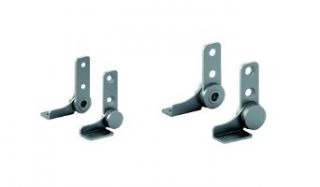 Friction Hinge, 430 Stainless Steel, 1" Leaf Height, 2 1/16" Open Width, 17.7 lbs/in Torque (Pack of 1) Stop Hinges