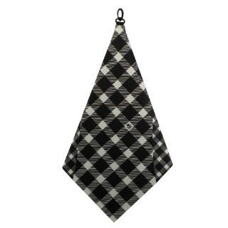 Bow Tie Plaid Microfiber Golf Towel By BeeJo  Sports & Outdoors