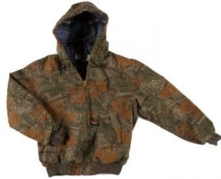 Rasco Fire Retardant CAMO Insulated Hooded Jacket Work Utility Outerwear Clothing