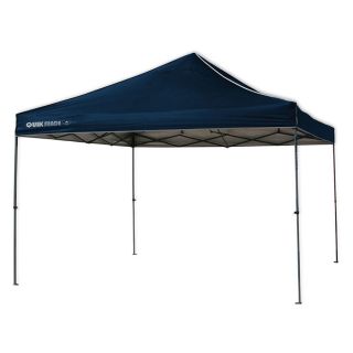 Quik Shade 12 ft W x 12 ft L Square Midnight Blue Steel Pop Up Canopy