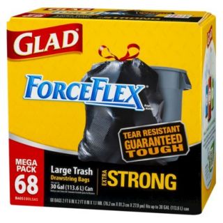Glad ForceFlex Large Extra Strong Drawstring Tra