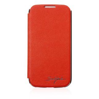 Tridea Italian Card Pocket Flip Case   Samsung Galaxy S4   Red Cell Phones & Accessories