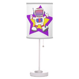 funny astronaut kid (add your face photo) lamp