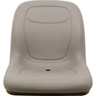 K & M Replacement Skid-Steer Seat —  Gray, Model# 7805  Forklift   Material Handling Seats