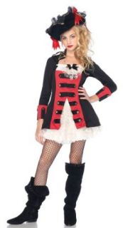 Pretty Pirate Captain Teen Costume Clothing