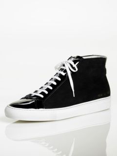 Patent Achilles Mid Top Sneakers by Common Projects