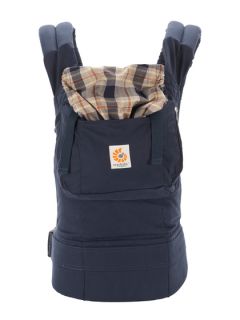 Organic Collection Baby Carrier Navy Plaid by Ergobaby