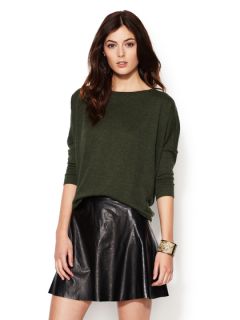 Cashmere Boxy Dolman Sweater by Autumn Cashmere