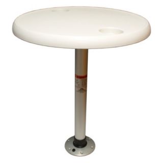 Springfield Round Table Package With Thread Lock Pedestal 94060