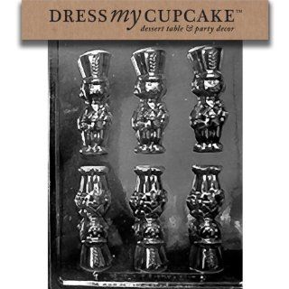 Dress My Cupcake DMCC446 Chocolate Candy Mold, Wooden Soldier, Christmas Kitchen & Dining