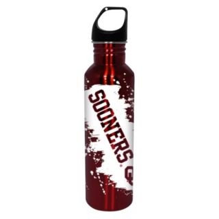 NCAA Oklahoma Sooners Water Bottle   Red/White (