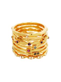 Sovereign Stackable Ring Set by Erica Anenberg Jewelry