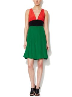 Colorblocked Empire Dress by Marni