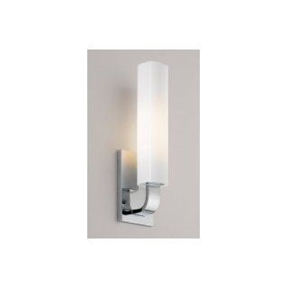 AYRE Single Fluorescent Sconce REF1 A CS CH FL POLISHED CHROME   Wall Sconces  