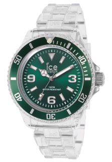Ice Watch PU FT S P 12  Watches,Womens Pure Green Dial Transparent Plastic, Casual Ice Watch Quartz Watches