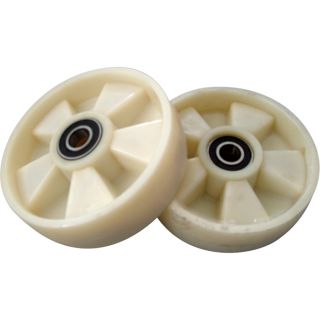  Swivel  Back Wheels for #14316  — 7in., Nylon  Pallet Truck Parts