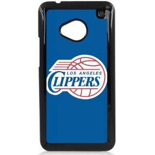 NBA Los Angeles Clippers Logo HTC ONE M7 Hard Plastic Black or White case(Black) Cell Phones & Accessories