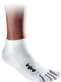 Injinji Performance Original Micro Toesocks   White IN012120 Athletic Socks