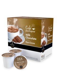 Cafe Escapes Hot Milk Chocolate (96 CT.) by Keurig
