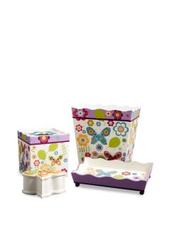 Bambini Butterflies Bath Accessories Set by Kassatex