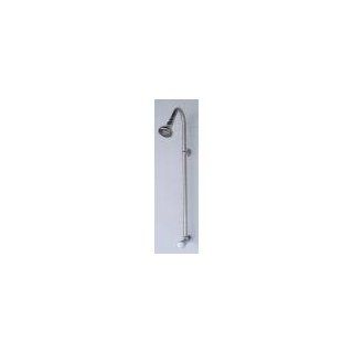 Outdoor Shower Company Wall Mounted Shower   Foot Shower WM 442 ADA FS Stainless Steel