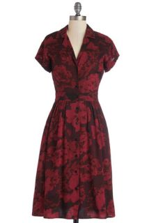 Waltz on a Whim Dress in Flowers  Mod Retro Vintage Dresses