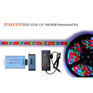 Italuce ITLED Waterproof 4 Light Key Controller Kit