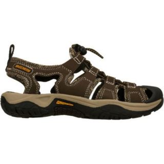 Boys' Skechers Journeyman Migrate Chocolate/Taupe Skechers Sandals