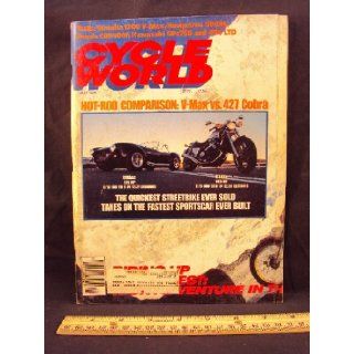 1985 85 May CYCLE WORLD Magazine (Features Road Test on Yamaha V  Max, Kawasaki 454 LTD, Husqvarna 500 XC, & Honda CBR400 F) Cycle World Books