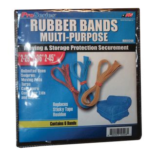 American Moving Supplies ProSeries Bungee Moving Bands — 6-Pk. 29in, 36in, 45in., Model# MA9126R  Bungee Straps