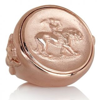 Tagliamonte Bronze Bold Round Intaglio Ring