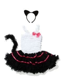 Black Cat Pettidress Set by Tutu Couture Kids