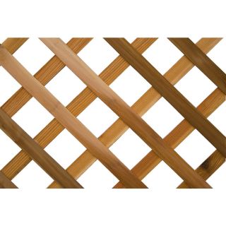 Cedar Traditional Wood Lattice (Common 0.5 in x 2 ft x 8 ft; Actual 0.375 in x 2 ft x 8 ft)