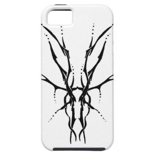 Deer Skull Tribal Tattoo iPhone 5 Cases