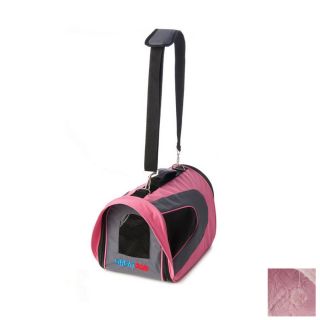 Great Paw 1.5 ft x 0.83 ft x 0.83 ft Pink Collapsible Pet Carrier