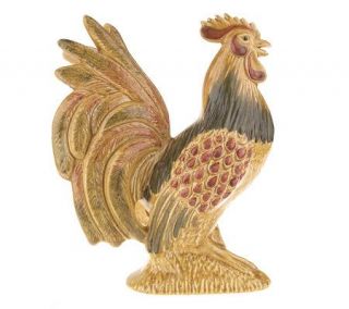 Haeger Pottery 14 inch Rooster Sculpture —