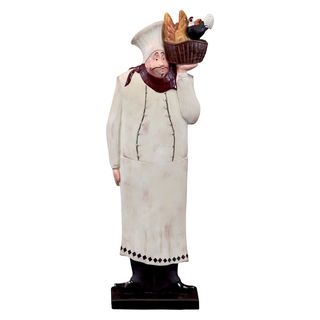 Resin Chef Statue Urban Trends Collection Vases