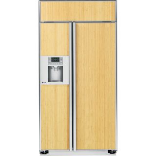 GE Profile 42 in Side By Side Built In Refrigerator (Custom Panel)