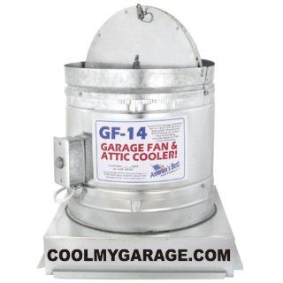 GF 14 Garage Fan and Attic Cooler   Ceiling Fans  