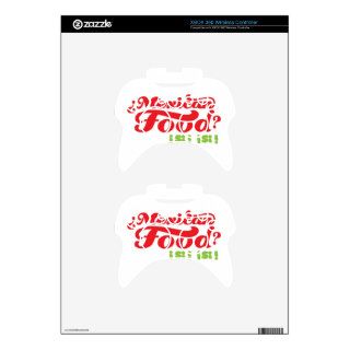 MEXICAN FOOD XBOX 360 CONTROLLER SKIN