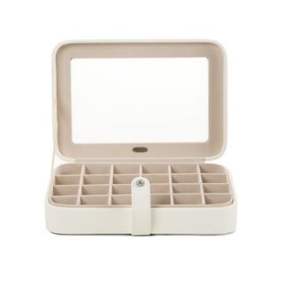 Mele & Co. Open Box Price Elaine Crystal Jewelry Box in Ivory