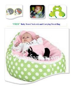 Baby Beanbags " Exclusive" By Babybooper Toddler Bean Bag Snuggle Bed Portable Seat Nursery Baby Sleeper "Pink Soft Top" Baby