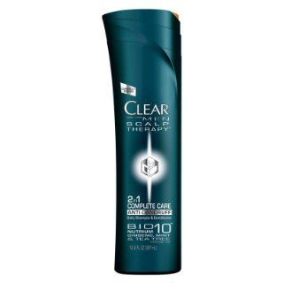 CLEAR MEN SCALP THERAPY Complete Care 2in1 Anti Dandruff Shampoo & Conditioner, 12.9 Fluid Ounce  Shampoo Plus Conditioners  Beauty