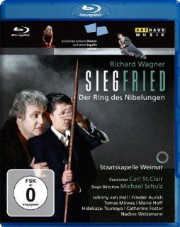 Wagner Siegfried / St. Clair, Staatskapelle Weimar (St. Clair Ring Cycle Part 3) [Blu ray] Wagner, St Clair, Schulz, Van Hall, Foster, Riley Movies & TV