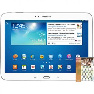 Samsung 10.1" HD Galaxy Tab 3 Dual Core Wi Fi Android Tablet with App Suite   W