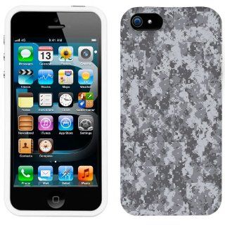 Apple iPhone 5s Digital Camo Grey Phone Case Cover Cell Phones & Accessories