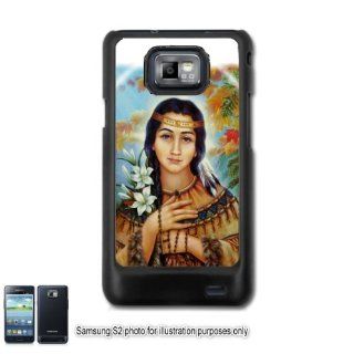 Saint St. Kateri Tekakwitha #2 Painting Photo Samsung Galaxy S2 I9100 Case Cover Skin Black (FITS AT&T AND STRAIGHT TALK MODELS ONLY) Cell Phones & Accessories