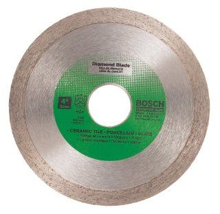 Bosch DB466 Premium Plus 4 Inch Dry Cutting Continuous Rim Diamond Saw Blade with 7/8 Inch Arbor for Tile    