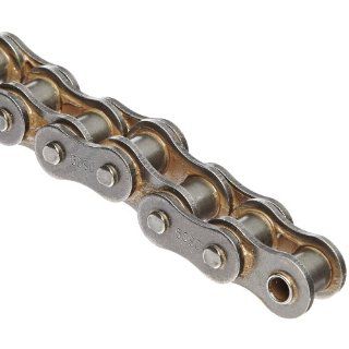 Morse 60R 10FT Standard Roller Chain, ANSI 60, Riveted, 1 Strand, Steel, 3/4" Pitch, 0.468" Roller Diamter, 1/2" Roller Width, 8500lbs Average Tensile Strength, 10ft Length